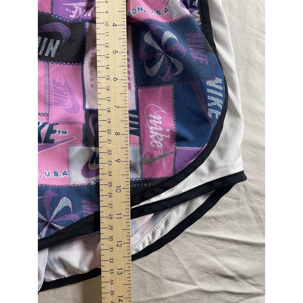 Nike Dri-Fit Women's Tempo Running Shorts Pink And Purple Size S - Picture 2 of 10